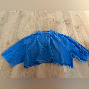 Vintage Cropped cut sky blue PGA Tour Original shirt